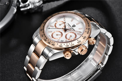 2026 New PAGANI DESIGN Mens Quartz Watches Top Brand Luxury Business Watch For Men Stainless Steel Waterproof Chronograph Clock