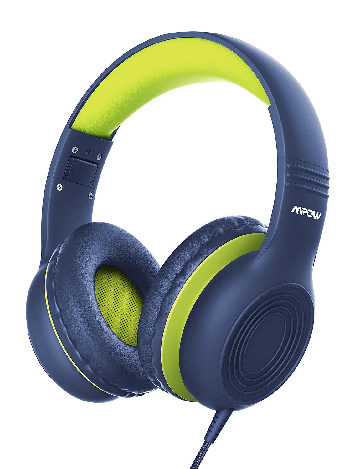 Écouteurs filaires Ow CH6S avec microphone pour enfants, matériau de qualité alimentaire, écouteurs supra-auriculaires pour enfants, IPad Kindle Morning, Max 85dB