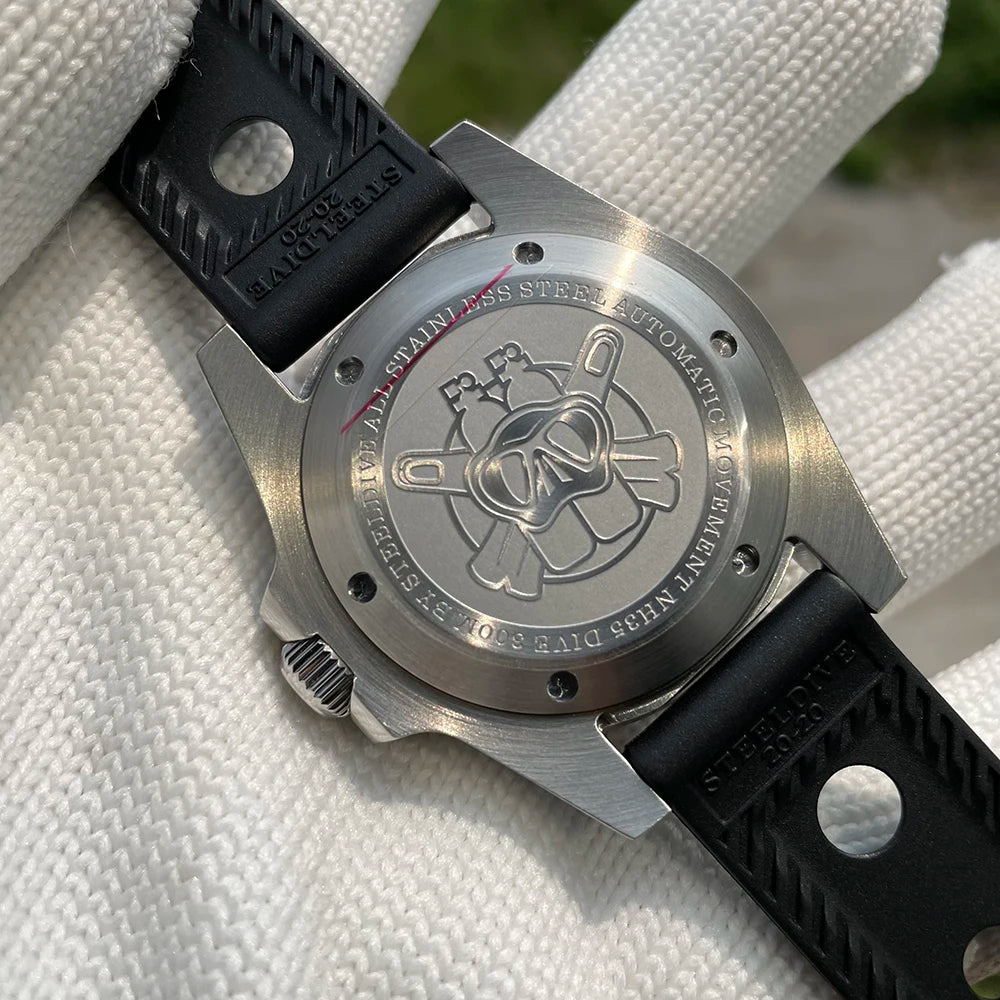 SD1953 Steeldive Brand 2022 Men Mechanical Wristwatch 41mm Stainless Steel Men Watch NH35 Sapphire Glass Men Watches