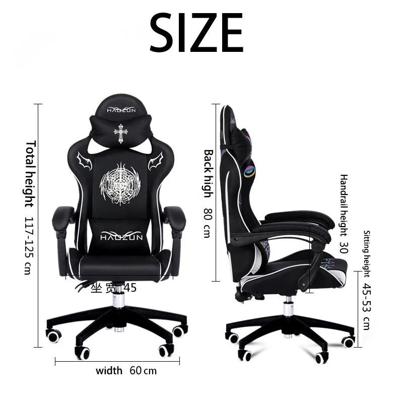 Hot Style Gaming Chair Boys Reclining Computer Chair Home Fashion Comfortable Anchor Live Chair Internet Cafe Game Boss Chair