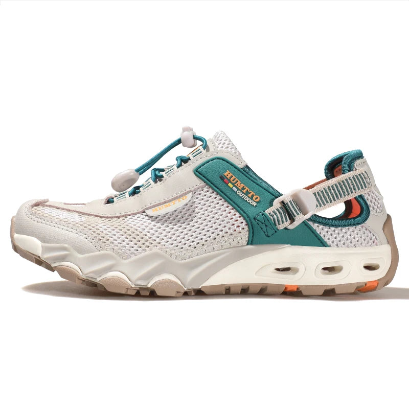 HUMTTO Herren-Wasserschuhe für Outdoor-Trekking, Waten und Aqua-Aktivitäten – atmungsaktive Mesh-Sneaker, schnelltrocknend, knöchelhoch, rutschfest, für Damen und Herren