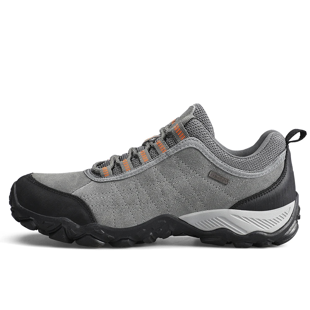HUMTTO Outdoor Hiking Trekking Mountain Sports Shoes for Men, Camping, Hunting, Walking, Breathable Cushioned Non-Slip Sneakers