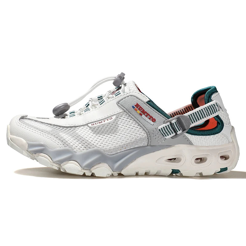 HUMTTO Herren-Wasserschuhe für Outdoor-Trekking, Waten und Aqua-Aktivitäten – atmungsaktive Mesh-Sneaker, schnelltrocknend, knöchelhoch, rutschfest, für Damen und Herren
