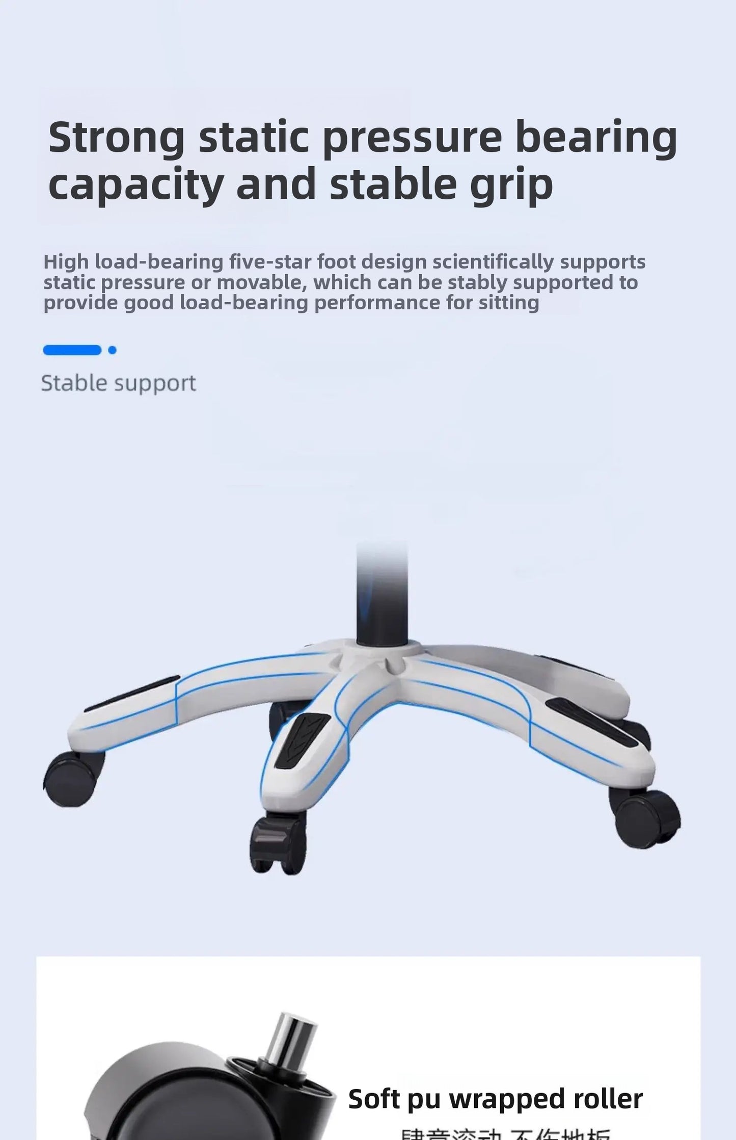 Luxury Ergonomic Office Chair Recliner Gaming Chair with Armrests, High Back Swivel Office Chair, Comfortable Home Office Furniture with Adjustable Height