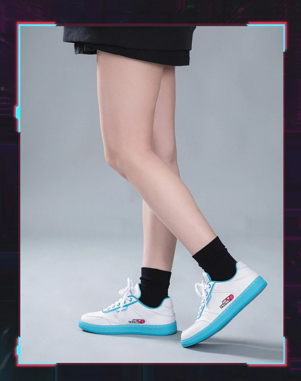 Moeyu Hatsune Miku Shoes for Women and Men Vocaloid Cosplay Anime Sneakers Tennis Lace-Up Sport Athletic Running Casual Shoes