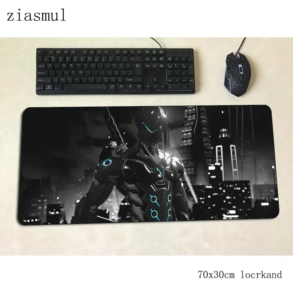 Overwatch-hiirimatto pelaajalle, upea 70x30cm gaming-hiirimatto PC:lle, kannettavalle ja työpöydälle, pelihiirimatto, esteettinen pelaajamatto, gamepad
