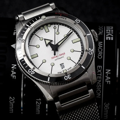 IX&DAO IPOSE Watch 5303 ETA-2824 Movement Automatic Mechanical GMT Sport Retro Diving Casual Dress 200m Waterproof Men Watches