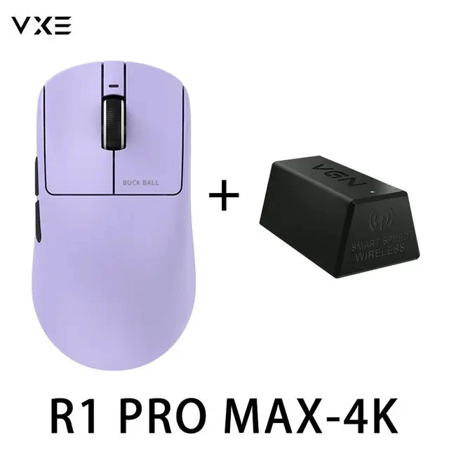 Vgn Vxe Dragonfly R1 Pro Max Gaming Mouse Bluetooth Mouse Rechargeable Gamer Paw3395 Lightweight Ergonomic Wireless Mouse Esport