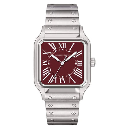 2025 New 34MM Specht & Söhne Quartz Watches Japan VH31 Movt Sapphire Blue Color Ultrathin Stainless Steel Relogio Masculino