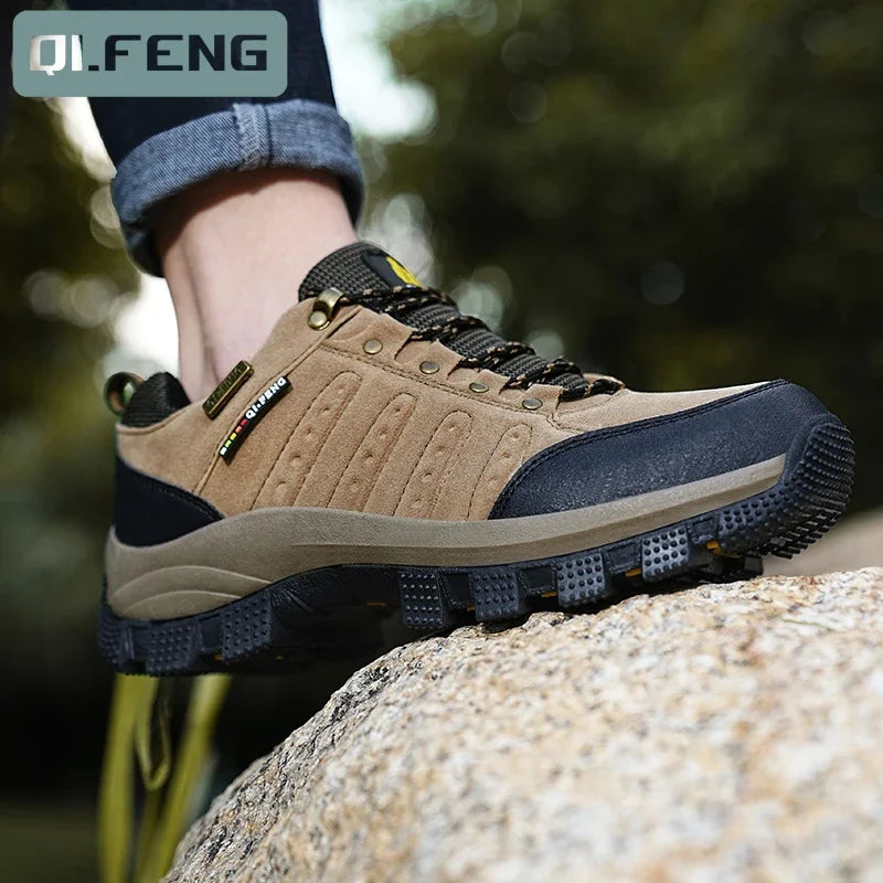 Classic Men Women Outdoor Hiking Shoes Boots Couples Mountain Climbing Boots High Quality Sports Trekking Footwear New Sneakers