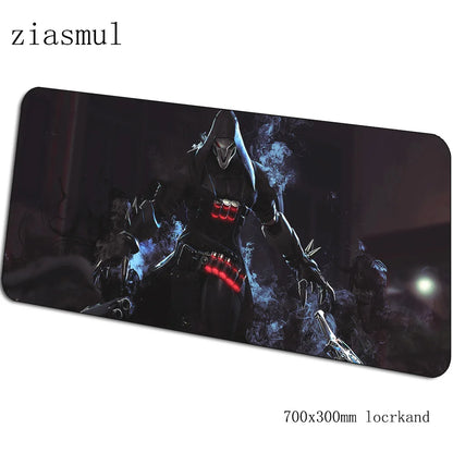 Overwatch-hiirimatto pelaajalle, upea 70x30cm gaming-hiirimatto PC:lle, kannettavalle ja työpöydälle, pelihiirimatto, esteettinen pelaajamatto, gamepad