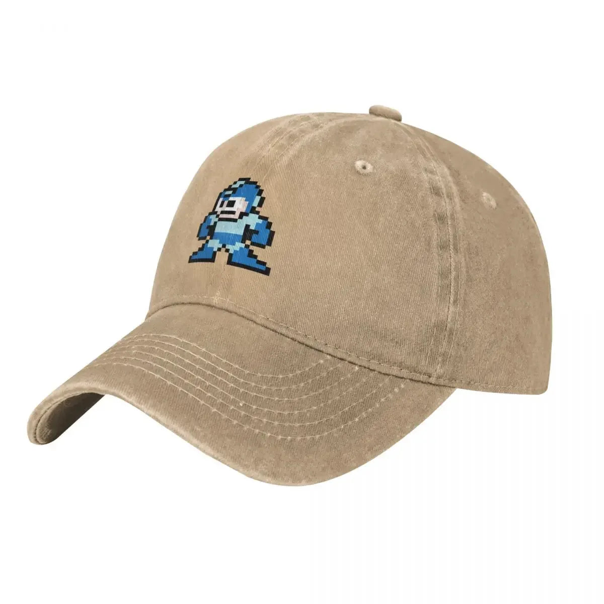 Megaman 8-bitová bejzbalová čiapka, nová, roztomilá, vintage, luxusná čiapka pre mužov a ženy