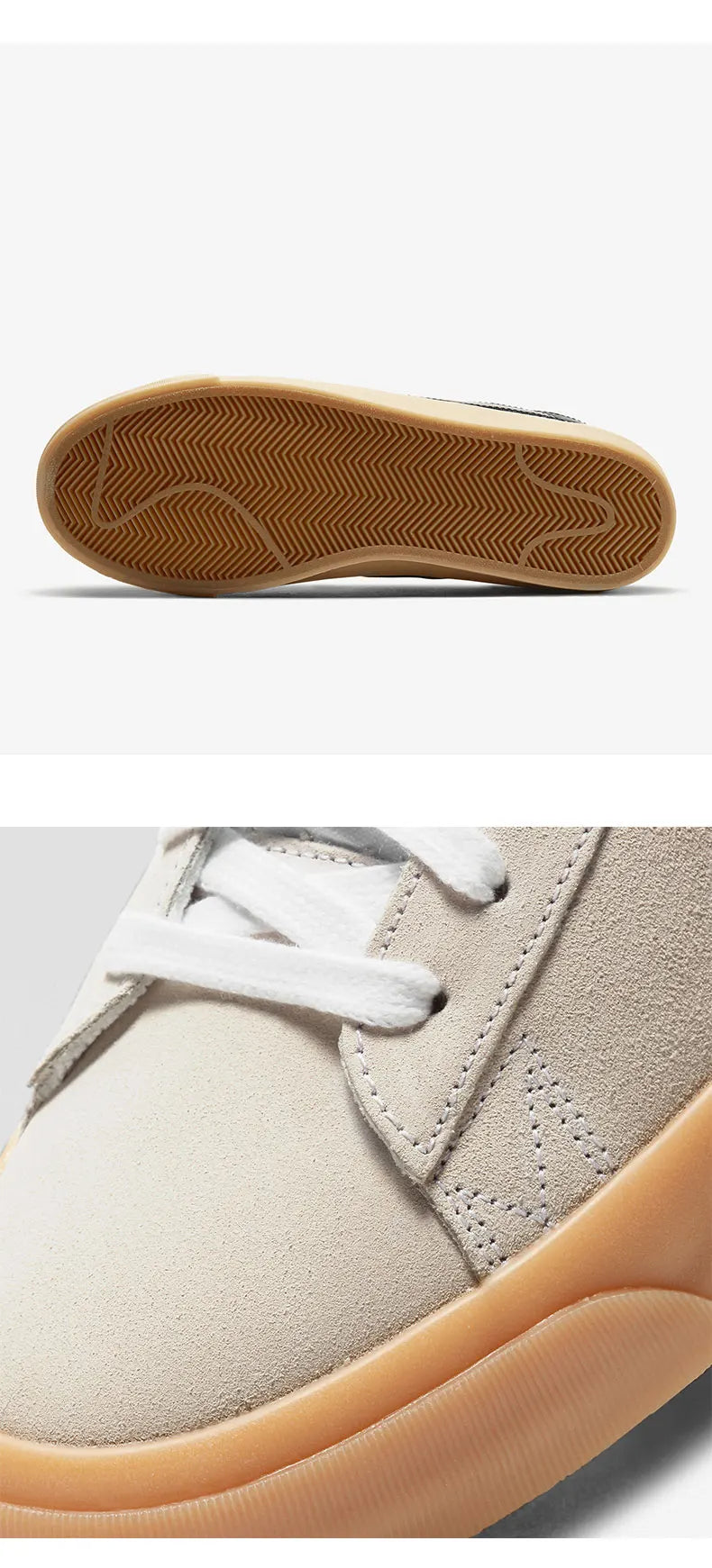 Chaussures de skate unisexes Nike SB Blazer Zoom Classic Low-Top officielles et authentiques DC7695-100