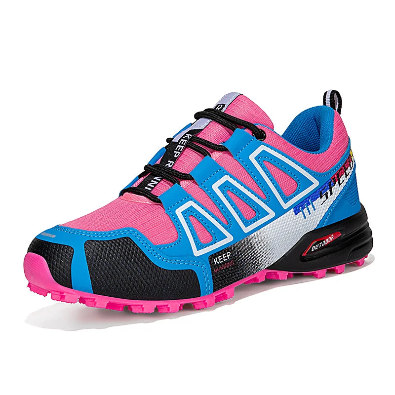 Women's Waterproof Hiking Shoes Outdoor Sports Shoes Women's Walking Travel Sports Shoes Bicycle Sports Shoes Running Sports Sho