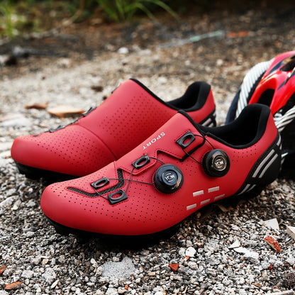 Hochwertige Fahrradschuhe für Herren, SPD, selbstverriegelnd, Rennrad-Sportschuhe, MTB-Mountainbike-Schuhe für Damen, rutschfeste Fahrradschuhe 36-47