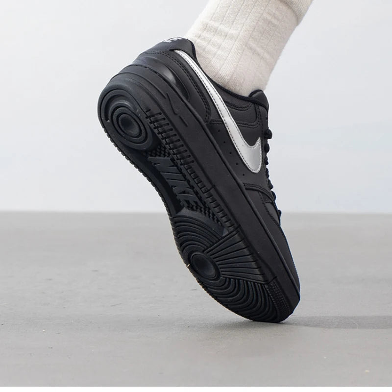 Nike Authentic Force Skateboarding Shoes for Women Black Hq1674-001 Free Shipping