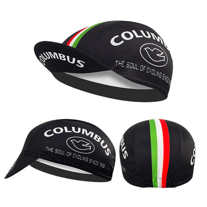 Polyester Quick Dry Cycling Men's Caps Road Bike Sports  Universal Size Summer Cool Cartoon Print