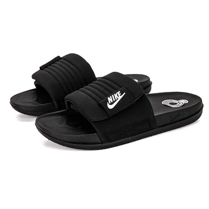 Nike tofflor för män Nike 0Ffc0Urt Adjust Slide Andningsbara Lätta Utomhus-sandaler Badrums- och strandskor Dq9624-001