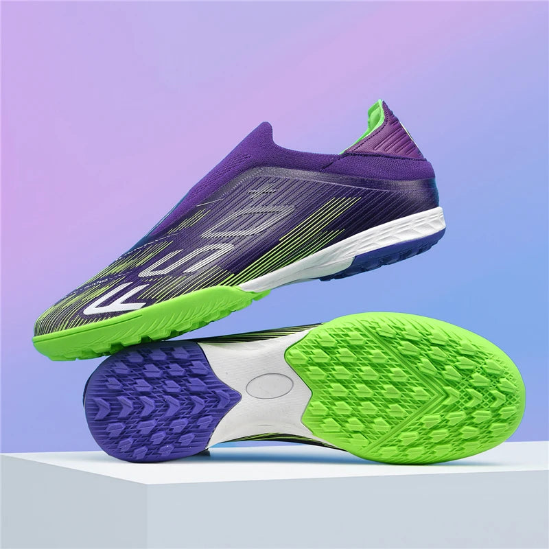 New Men's Football Boots Grass Cleats Futsal Comfortable Turf Soccer Shoes Sport Ultralight Fg Non Slip Indoor Adult Non-Slip