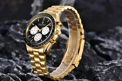 2026 New PAGANI DESIGN Mens Watches Quartz Speed Sports Chronograph Watch For Men Waterproof Luminous AR Sapphire Man Gift Clock