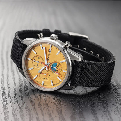 BERNY Chronograph Quartz Men Watch Luminous Miyota OS10 Top Luxury AR Coated Sapphire 5ATM Waterproof 2026 Sports Men’s Watches