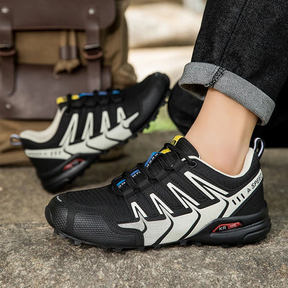 Men's Hiking Shoes Waterproof Non-slip Hiking Hiking Sports Shoes Camping Training Hunting Tactical Shoes Men's Cycling Shoes