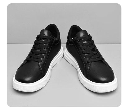 Baskets pour homme, chaussures rehaussantes, semelles rehaussantes, talons hauts de 6 à 10 cm, chaussures en cuir, chaussures de sport, chaussures pour homme