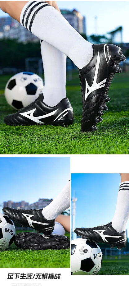 Hibridiniai futbolo bateliai su patvariu neslystančiu padu, patogūs dėvėti laisvalaikio futbolo treniruotėms ir varžyboms