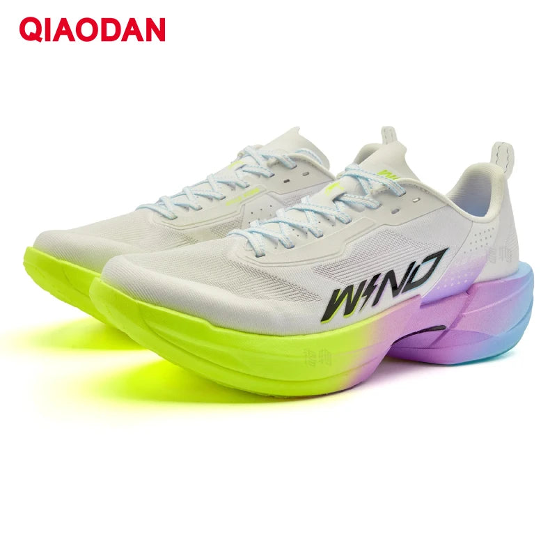 QIAODAN WIND 4PRO Carbon Plate Marathon Shoes Men Professional Racing Sneakers 2026 Breathable Running Sports Shoes QDB023262291