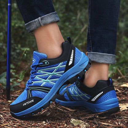 Scarpe da trekking da uomo Brand in mesh traspirante, scarpe da viaggio outdoor impermeabili per caccia e pesca, scarpe sportive da montagna, fuoristrada e riding