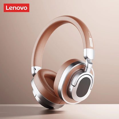 Lenovo LE602 Bluetooth 6.0 Over-Ear Headphones – HiFi Stereo ANC Wireless & Wired Gaming Headset with ENC HD Mic