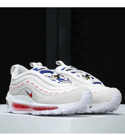 Zapatillas deportivas Nike genuinas AIR MAX 97 para mujer, de caña baja, con amortiguación de aire DC4013-001