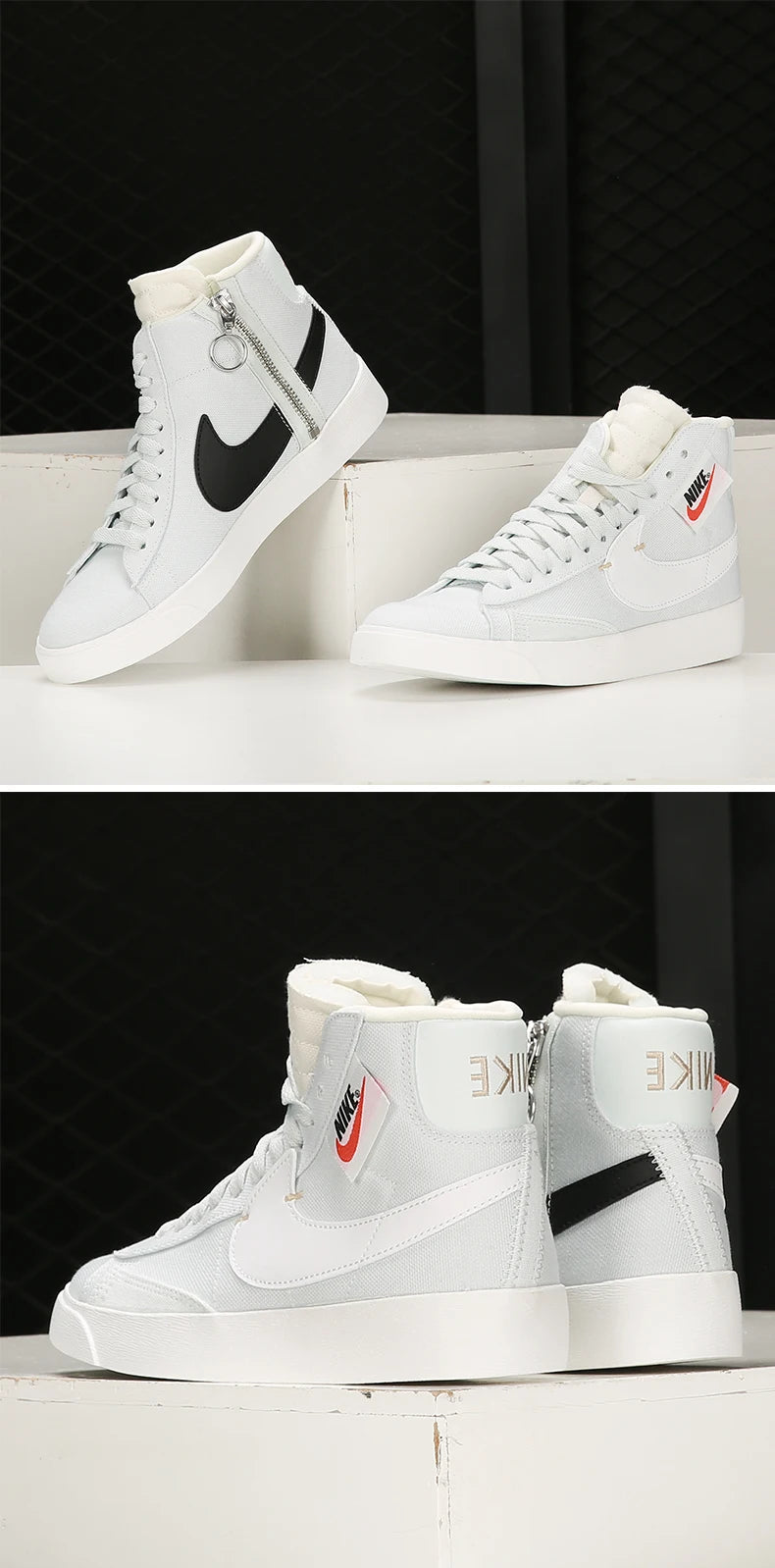 Nike genuine Seasonal New Women's High-Top Casual Shoes BQ4022-400