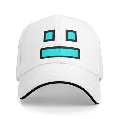 Geometria Kocka Gaming Dash Baseballová čiapka Hip Hop Sandwichové čiapky Unisex Nastaviteľná čiapka typu „dad hat“ Šport