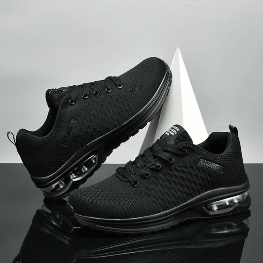 Zapatillas para hombre 2025 nuevas deportivas casuales de moda, transpirables, ligeras para running, cómodas, tallas grandes, calzado de running para hombre