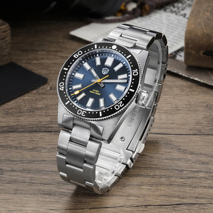 Watchdives Wd1965 V2 Fashion Quartz Wristwatches Vh31 Sapphire Man Watches Luxury Stainless Steel 200M Waterproof Diver Watch