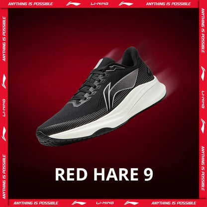 Li-Ning Herren RED HARE 9 Racing Laufschuhe LIGHT FOAM ULTRA Atmungsaktiv Langlebig Rutschfest LiNing Trainingssneaker ARPW003
