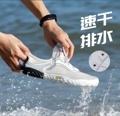 36-48# Gym Footwear Unisex Seaside Aqua Shoes Couples Vacation Beach Game Wading Shoes Men Squat Fitness Shoes Women Yoga Shoes