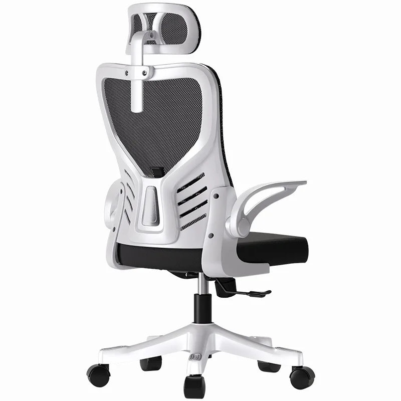 Computer-Bürostuhl – ergonomisch, für Büro, langes Sitzen, Lernen, Mahjong, Konferenz und Wohnheim