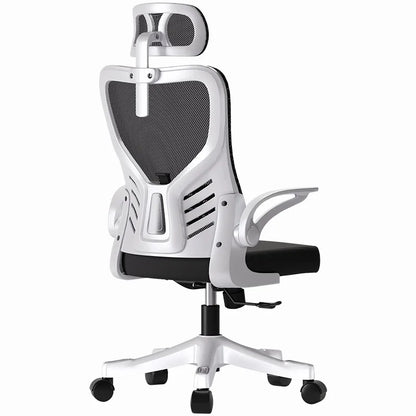 Computer-Bürostuhl – ergonomisch, für Büro, langes Sitzen, Lernen, Mahjong, Konferenz und Wohnheim