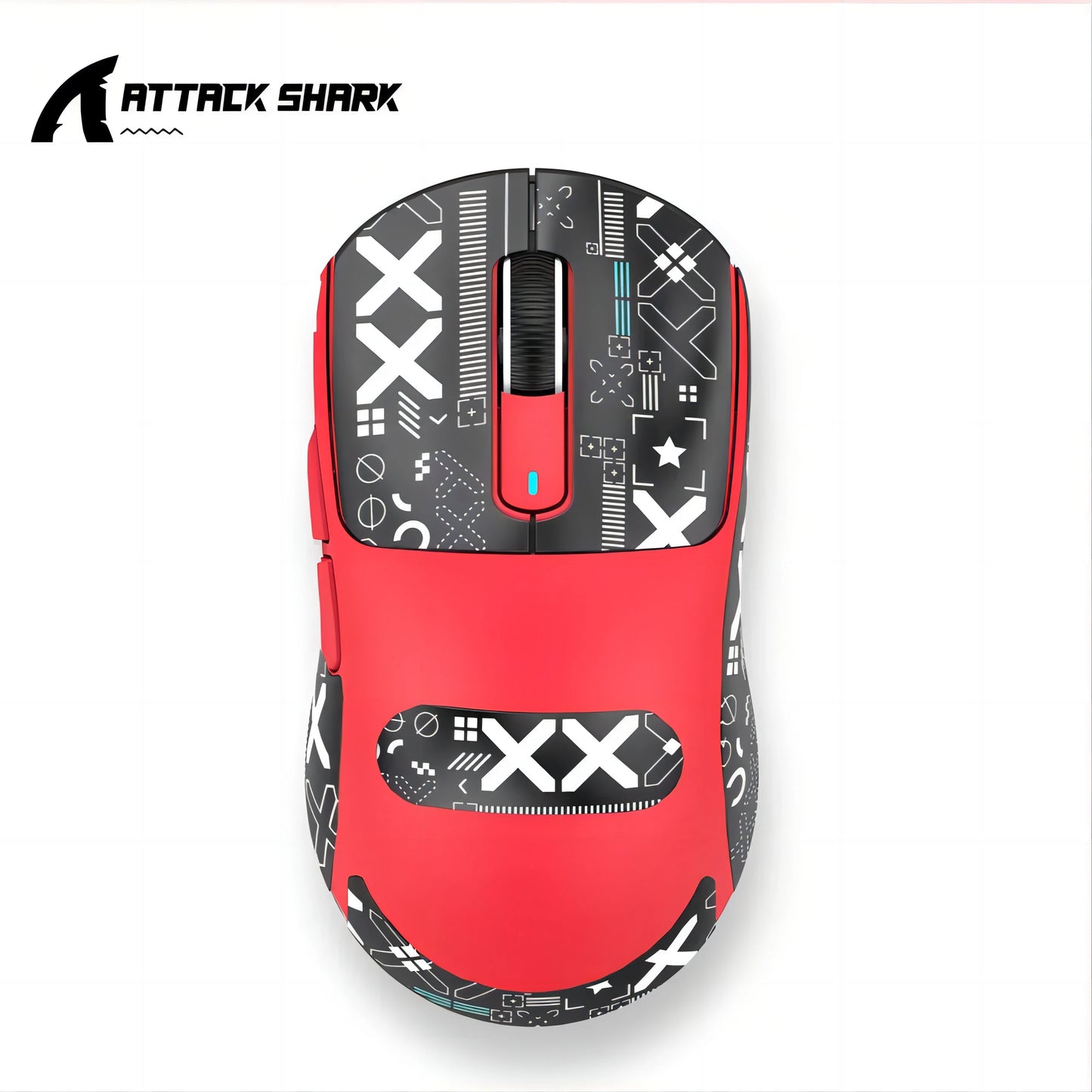 Atack Shark X3 PAW3395 Mouse Lightweight Wireless Gaming Mouse, Tri-Mode Mouse, 26K DPI PAW3395, PC/Laptop/Win/Mac