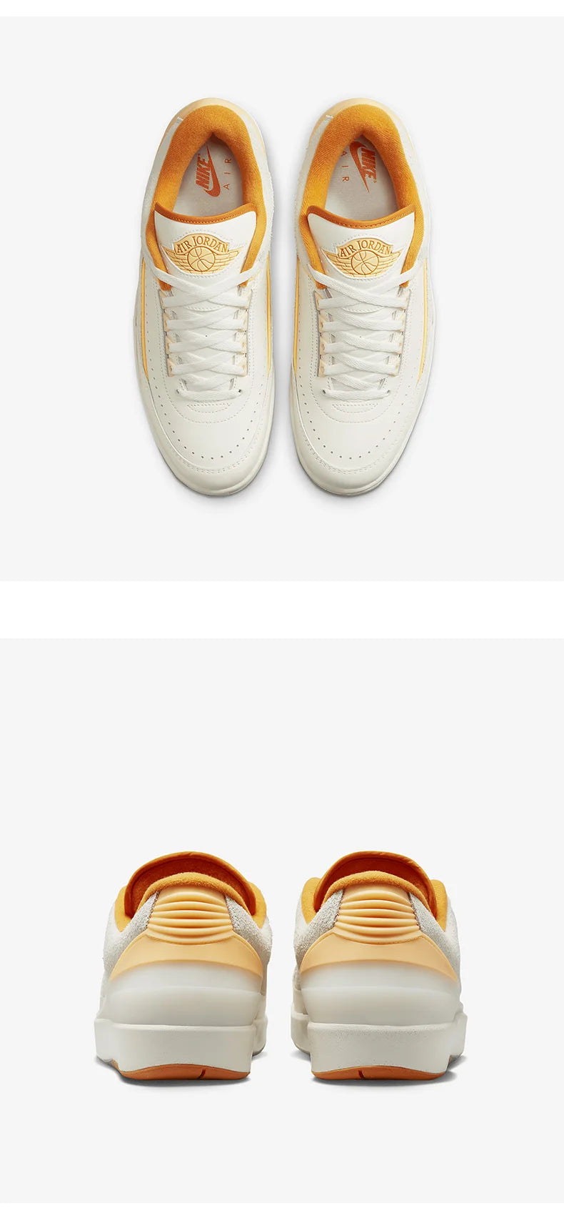 Zapatillas deportivas casuales Nike Air Jordan 2 auténticas, de caña baja, para hombre y mujer, DV9956-118