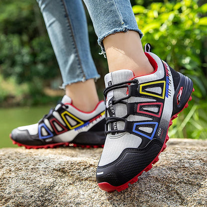 Women's Hiking Shoes Waterproof Outdoor Sports Shoes Women's Walking Travel Sports Shoes Bicycle Sports Shoes Running Shoes