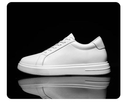Baskets pour homme, chaussures rehaussantes, semelles rehaussantes, talons hauts de 6 à 10 cm, chaussures en cuir, chaussures de sport, chaussures pour homme