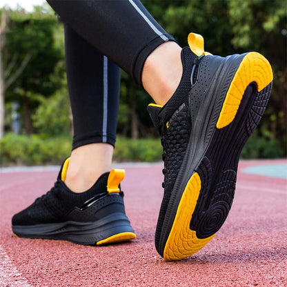 Pantofi de alergare ușori Baasploa pentru bărbați – Pantofi sport casual de designer, din plasă, cu șireturi, pentru bărbați, confortabili, pentru sporturi în aer liber și tenis