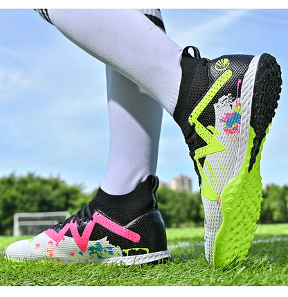 Herren New TF Fußballschuhe Society – professionelle, bequeme Fußballschuhe in Top-Qualität für Männer, lässige ultraleichte Fußballschuhe für Erwachsene