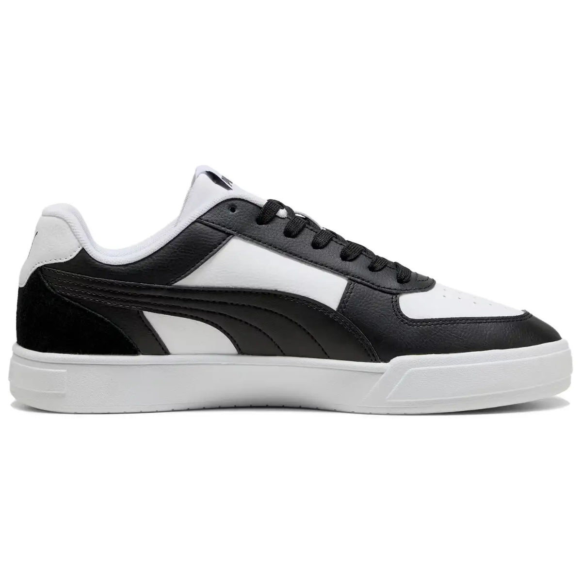 Baskets basses Puma Caven Mix Classic, mode, durables, respirantes, noir et blanc 399398-03