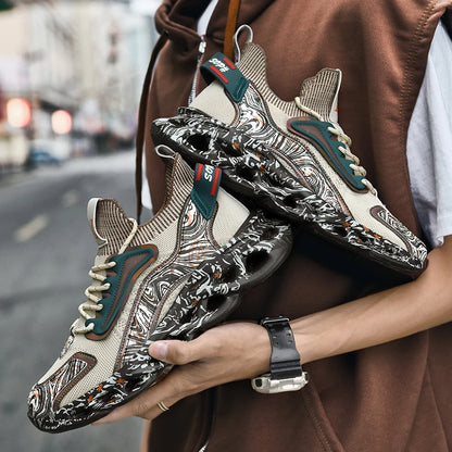 Shoes men Sneakers Male casual Mens Shoes tenis Luxury shoes Trainer Race Breathable Shoes fashion loafers running Shoes for men