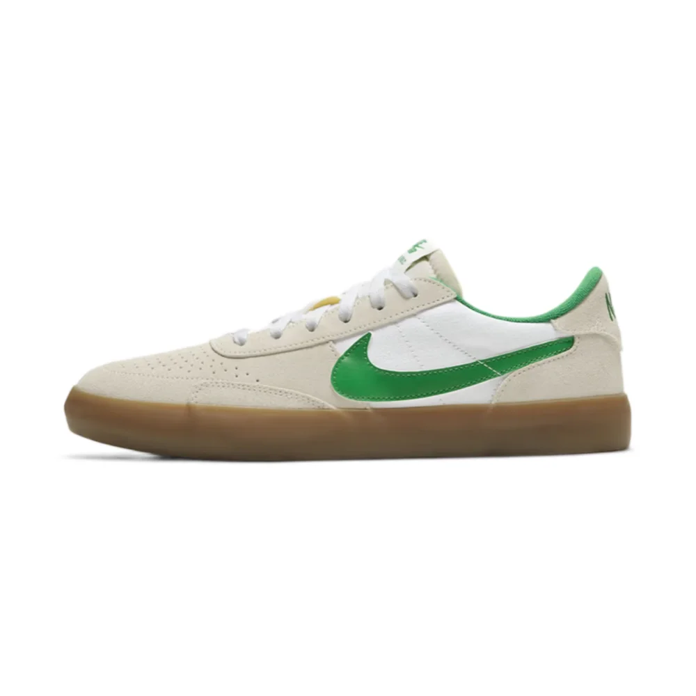 Nike Heritage Vulc SB Comfortable, slip-resistant, durable, lightweight Low-top skate shoes Unisex Off-white and blue CD5010-105