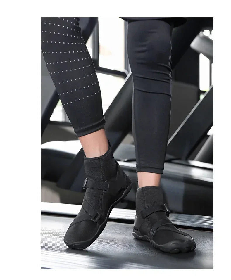 Zapatillas deportivas de exterior para senderismo y vadeo, unisex, para natación, calzado acuático de caña alta barefoot, zapatos aqua para playa, fitness, buceo y surf